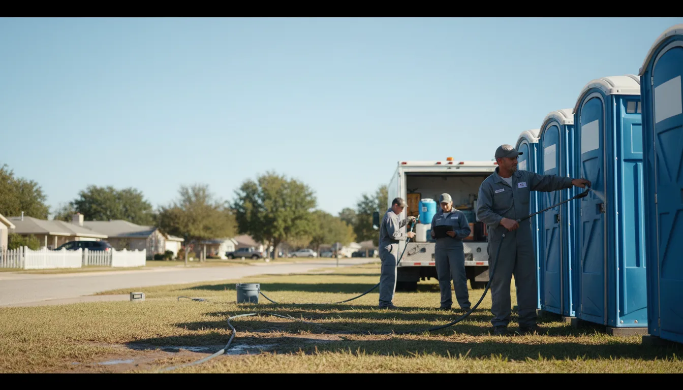 Long-Term Portable Toilet Rental in Hydes, MD near me